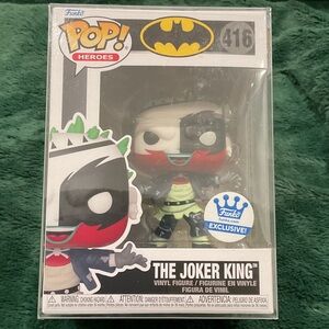 Funko Pop! Heroes Exclusive Joker King Figure